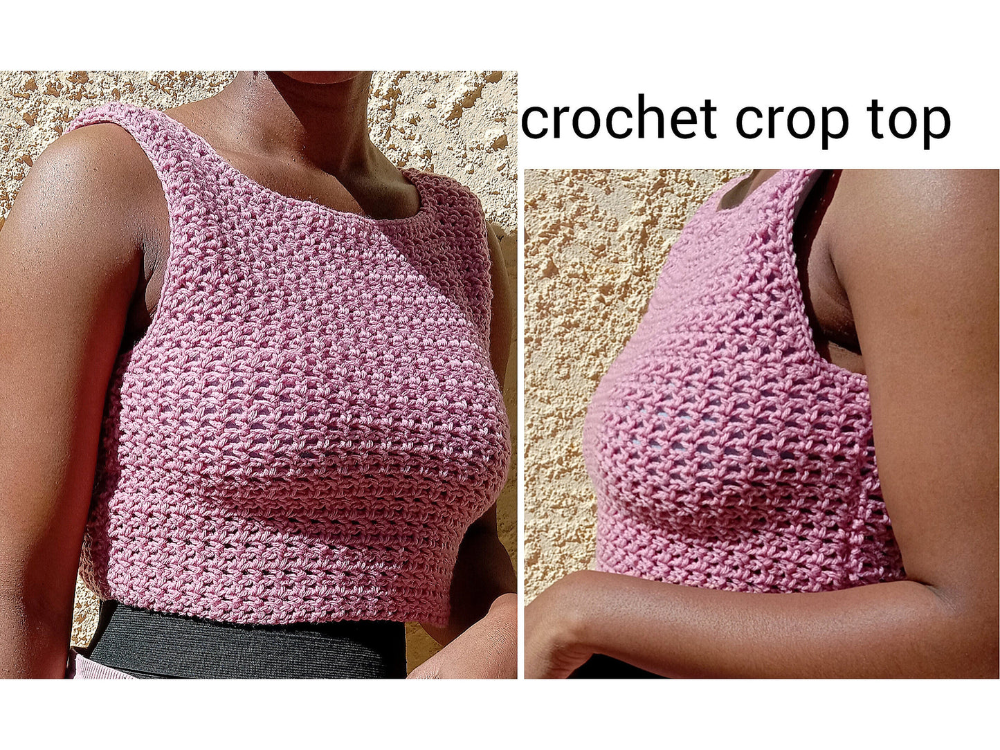 Easy crochet tank top pattern, Crochet top, Cute crochet top