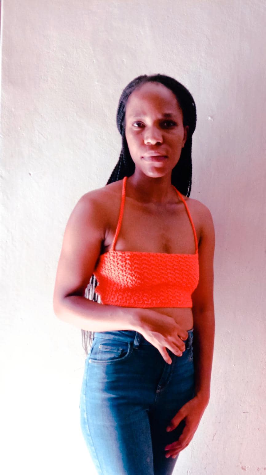 Easy crochet bralette top pattern